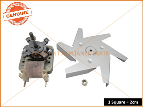 WESTINGHOUSE CHEF SIMPSON ELECTROLUX OVEN FAN MOTOR 0214002118 #0214002118K 4055733705
