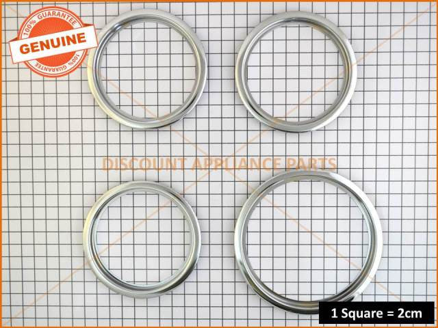 Westinghouse stove on sale top rings