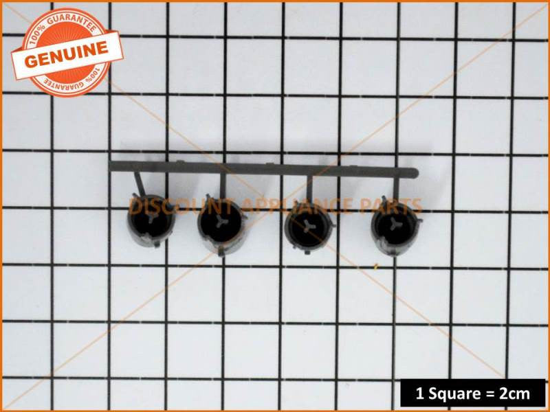 ELECTROLUX DISHLEX DISHWASHER CONTROL BUTTON SET GREY PART 061240900