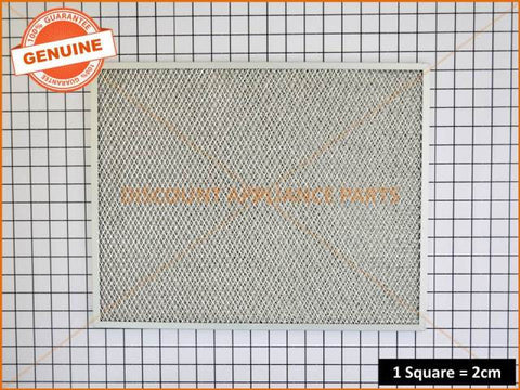 CHEF FISHER & PAYKEL RANGEHOOD ALUMINIUM FILTER 600MM 288 X 362 PART # 103793 # 900403659