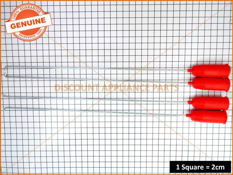 SIMPSON WASHING MACHINE ROD SUSPENSION KIT OF 4 PART 119155400K