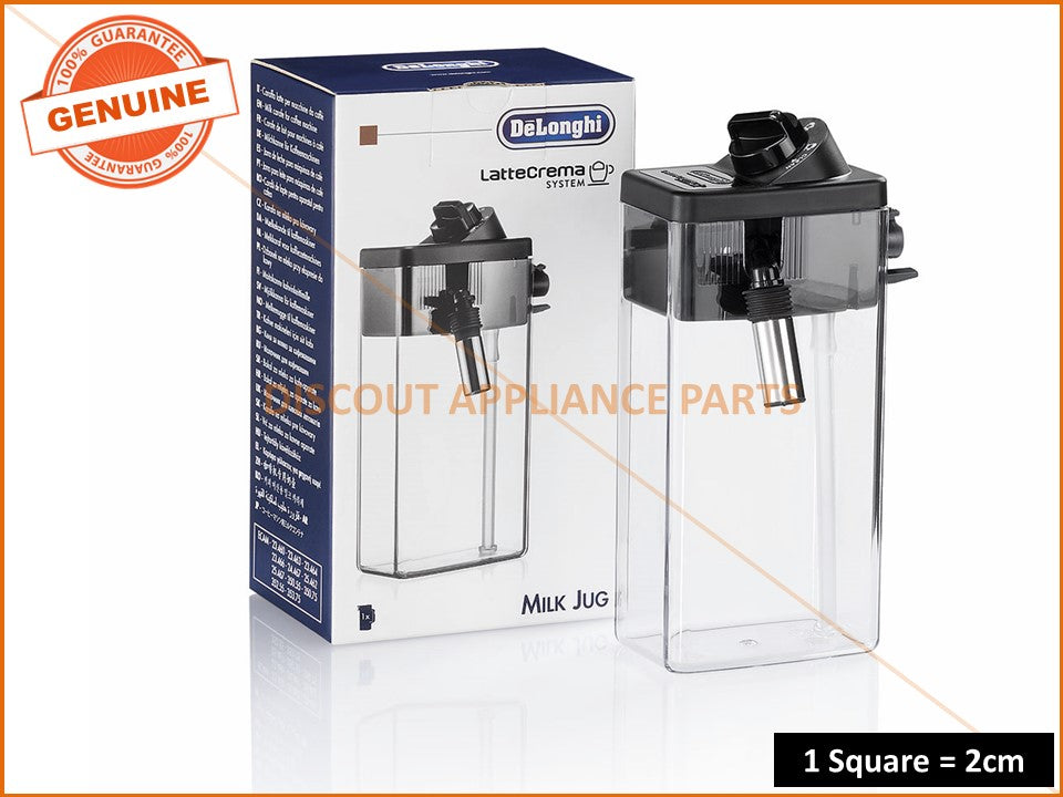 GENUINE DELONGHI LATTECREMA CAPPUCCINO DLSC012 MILK CARAFE