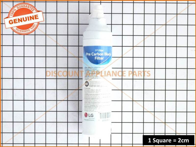 LG REFRIGERATOR WATER FILTERS PACK PART ADQ73753313 Discount
