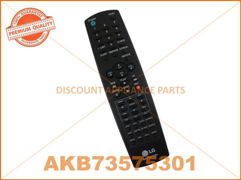 LG TV REMOTE CONTROL PART # AKB73575301