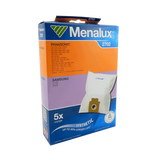 MENALUX VACUUM BAGS SUIT PANASONIC ( PACK OF 5 )  PART #T28N #2702