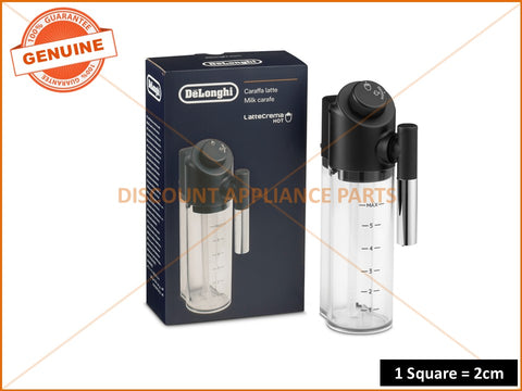 GENUINE DELONGHI MAGNIFICA EVO NEXT COFFEE MACHINE MILK CARAFE AS00008668 DLSC034