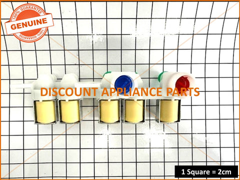 SAMSUNG TOP LOAD WASHING MACHINE 5 WAY WATER INLET VALVE DC97-15459K