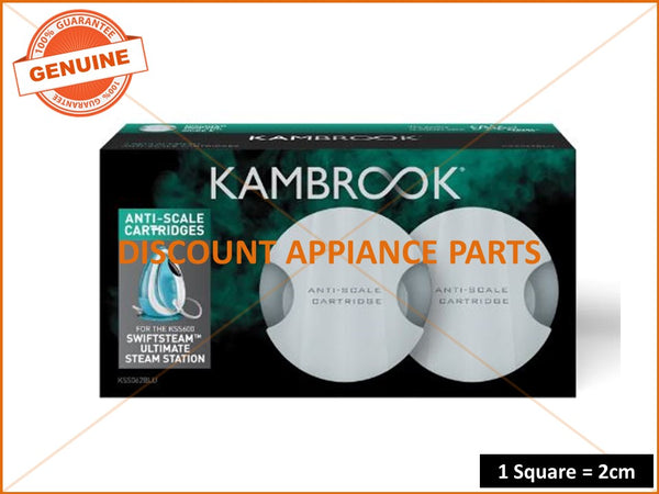 GENUINE KAMBROOK KSS600 SWIFTSTEAM ULTIMATE ANTI SCALE CATRIDGES KSS062BLU