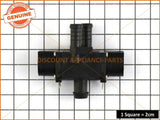 HOOVER SIMPSON WASHING MACHINE DOUBLE PHILLIPS INLET WATER VALVE PART # 0136200002
