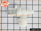 GENUINE SIMPSON WASHING MACHINE HOT VALVE ASSY INLET 90DEG 10MM ID PART # 0136200082