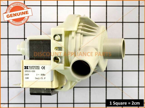 SIMPSON WESTINGHOUSE HOOVER ELECTROLUX WASHING MACHINE HANNING PUMP PART # 0499200049