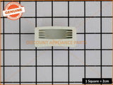WESTINGHOUSE DRYER DOOR BUTTON PART # 0612308001 NOW #0612307001