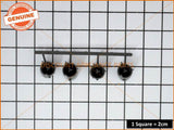 ELECTROLUX DISHLEX DISHWASHER CONTROL BUTTON SET GREY PART # 0612409002