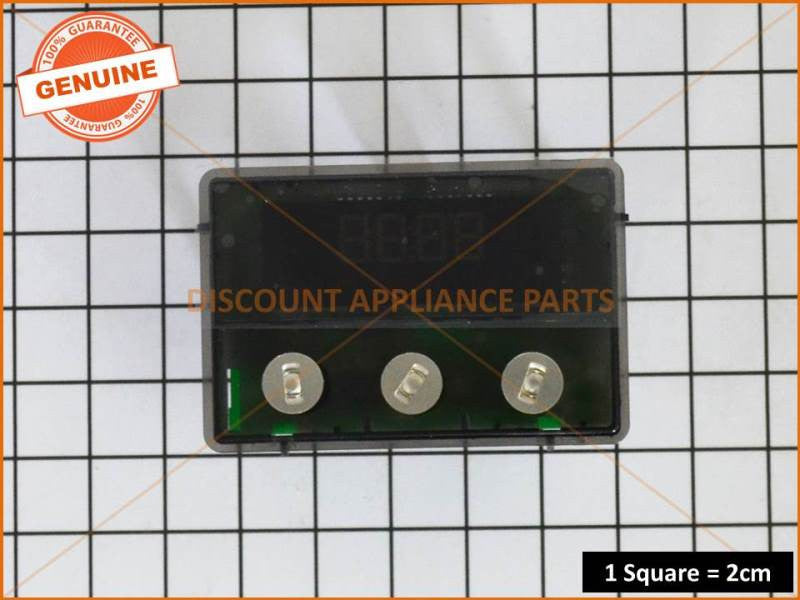 WESTINGHOUSE OVEN CLOCK 3 BUTTON TOUCH 'BF11' AMB PART 0630001091 Discount Appliance Parts