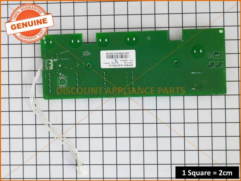 SIMPSON WASHING MACHINE UNIT INTERFACE ASSY LED PART 119436410K