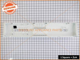 GENUINE DISHLEX DISHWASHER WHITE CONTROL PANEL ASSEMBLY PART #1560666-10/7