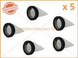 5 x HOOVER WASHING MACHINE LINT FILTER AND SEAL PART # 38784403