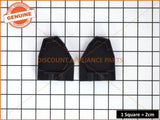 CHEF OVEN HANDLE ENDS ( BLACK )  PART # 43383K - NO LONGER AVAILABLE