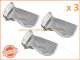 3 x NEC & DAEWOO WASHING MACHINE LINT FILTER PART # 4505E82002