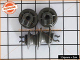 4 x LG DISHWASHER ROLLERS UPPER BASKET PART # 4581DD3002A
