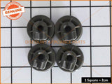 4 x LG DISHWASHER ROLLERS UPPER BASKET PART # 4581DD3002A