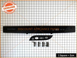 FISHER & PAYKEL DISHWASHER CONTROL PANEL AND HANDLE KIT PART # 521813