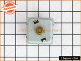 ORIGINAL CHEF COOKTOP HOTPLATE SWITCH INFINITE WITH NEON IN SHAFT PART #592-00