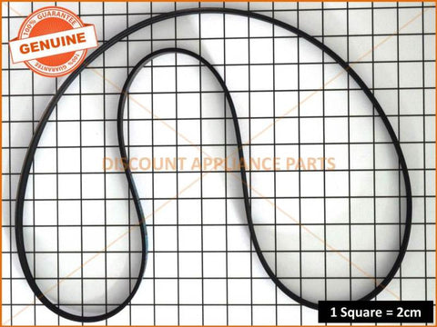 GENUINE SAMSUNG WASHING MACHINE DRIVE BELT 1230MM LONG #6602-003939