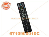 LG TV REMOTE CONTROL PART # 6710900010V # MKJ32022833 # 6710900010C # AKB69680403 #AKB73715606
