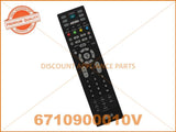 LG TV REMOTE CONTROL PART # MKJ39170818 # 6710900010V # 6710900010C # AKB69680403