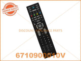 LG TV REMOTE CONTROL PART # 6710900010C # MKJ39170818 # AKB69680403 # 6710900010V