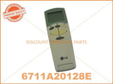 LG AIR CONDITIONER REMOTE PART # 6711A20128E # AKB74375404