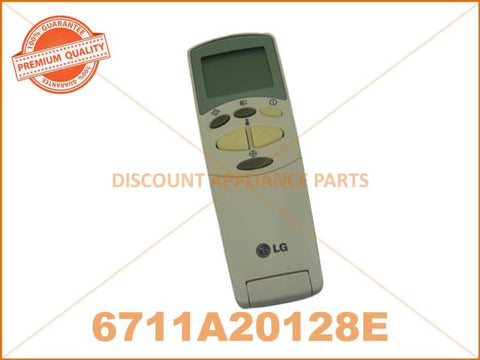 LG AIR CONDITIONER REMOTE PART # 6711A20128E # AKB74375404