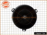 CHEF RANGEHOOD ROUND CHARCOAL FILTER PART # 72215557 - NO LONGER AVAILABLE