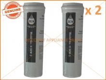 2 x FISHER & PAYKEL REFRIGERATOR QUALITY REPLACEMENT WATER FILTER 836860 836848 DEW-3