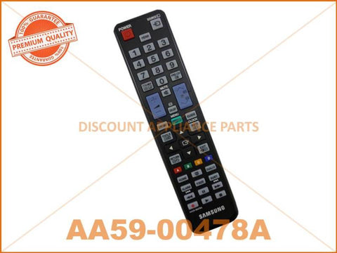 SAMSUNG TV REMOTE CONTROL PART # AA59-00478A