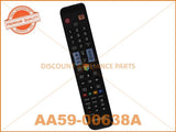 SAMSUNG TV 3D REMOTE CONTROL PART # AA59-00638A AA59-00639A