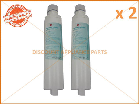 2 x LG REFRIGERATOR WATER FILTER PART # ADQ32617703