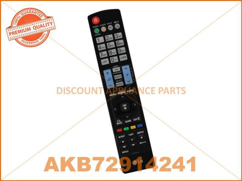 LG TV REMOTE CONTROL PART # AKB72914241 # AKB69680403
