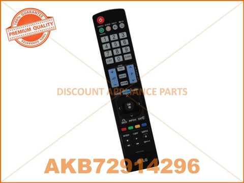 LG TV REMOTE CONTROL PART # AKB72914296 # AKB72914293 # AKB74115502 # AKB72914209