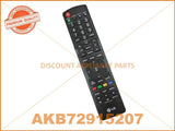 LG TV REMOTE CONTROL PART # AKB69680403 # AKB72915207 # AKB73655804 # AKB69680438