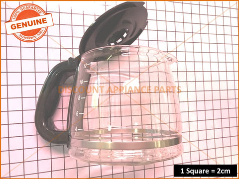GENUINE BREVILLE AROMA STYLE COFFEE MAKER BCM600 GLASS CARAFE #BCM600/03