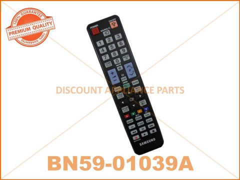 SAMSUNG TV REMOTE CONTROL PART # BN59-01039A