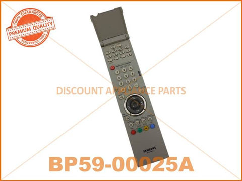 SAMSUNG TV REMOTE CONTROL PART # BP59-00025A