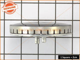 CHEF COOK TOP LARGE BURNER AND CAP 70MM PART # C6646 NO LONGER AVAILABLE