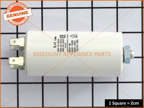 UNIVERSAL WASHING MACHINE CAPACITOR 6UF PART # CA006