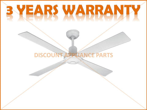 FOUR SEASONS ALPHA 48” 4 BLADE BRUSHED NICKEL CEILING FAN NO LIGHT PART # CFS124