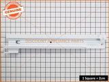 SAMSUNG REFRIGERATOR VEGETABLE TRAY LH RAIL ASSY PART # DA61-03172A