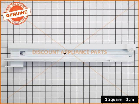 SAMSUNG REFRIGERATOR VEGETABLE TRAY LH RAIL ASSY PART # DA61-03172A