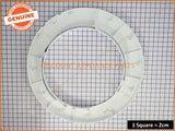 SAMSUNG WASHING MACHINE DOOR COVER PART # DC63-00856A